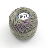 Пряжа для вязания "Ирис" Цвет: 0152 серый 10г