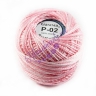 Пряжа для вязания "Ирис" меланж Цвет: Р-02 бледно-розовый - белый 10г