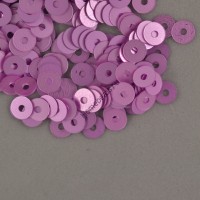 Пайетки плоские, 4 мм, цвет: 1509 розовый