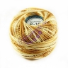 Пряжа для вязания "Ирис" меланж Цвет: Р-18 светло-коричневый - белый 10г