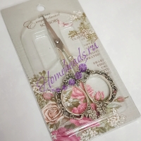 Ножницы для вышивания "Винтаж" Jie Nuo, 11,5 мм, серебро