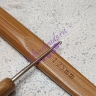 Крючок для вязания с деревянной ручкой, 1,25 мм