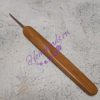 Крючок для вязания с деревянной ручкой, 1,5 мм