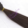 Тресс для волос, 15*100 см, темно-коричневые
