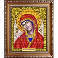 Схема для вышивки бисером "Святая Богородица Огневидная" А5, 5019