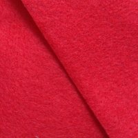 Фетр для рукоделия, мягкий, 1 мм, 20*30 см, красный