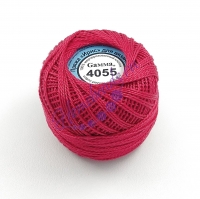 Пряжа для вязания "Ирис" Цвет: 4055 малиновый 10г