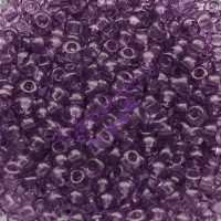 Бисер Чехия, 01622, прозрачный окрашенный, фиолетовый