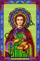Схема для вышивки бисером  «Святой великомученик Пантелеимон» А4, 313