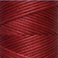 Вощеные нитки Dafna, 1 мм, цвет: 1392 красный, 100 м