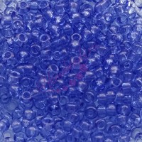Бисер Чехия, 01631, прозрачный окрашенный, синий