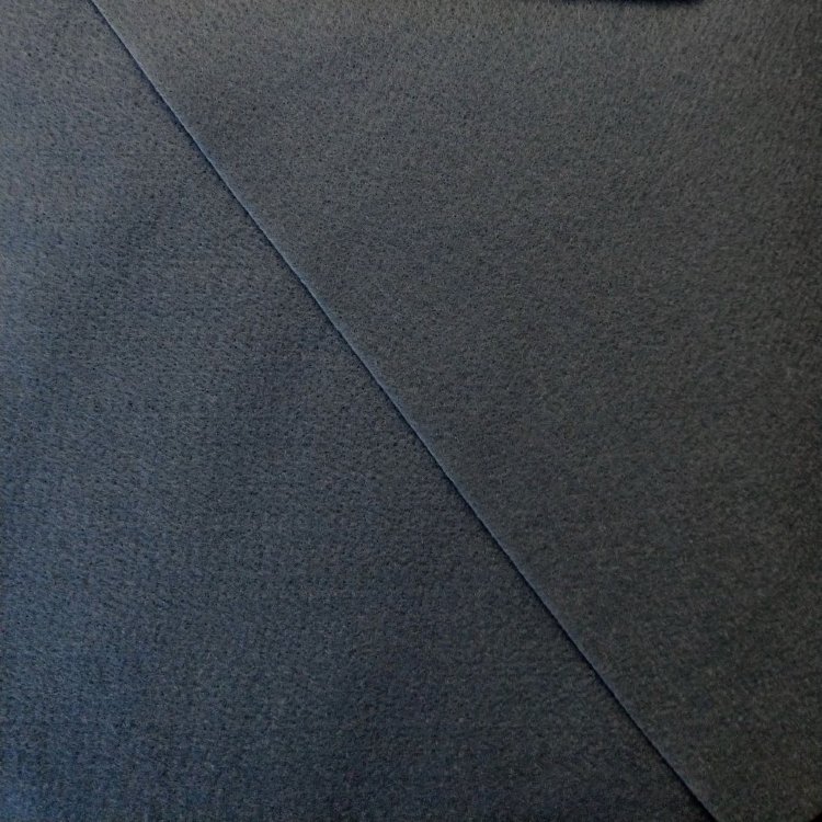 Фетр для рукоделия, мягкий, 1 мм, 20*30 см, темно серый