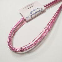 Проволока для цветов из капрона, 21 (0,7 мм), цвет: розовый