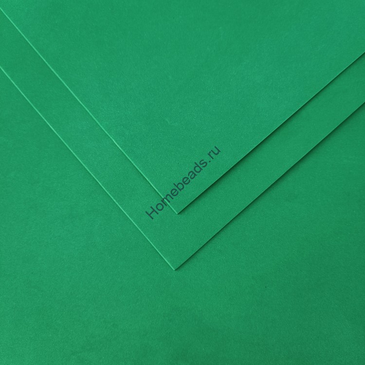 Фоамиран 2 мм, Китай 40*60 см, зеленый №209