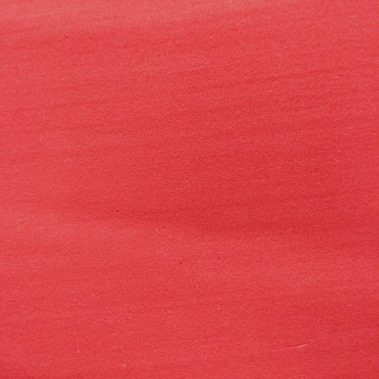 Фоамиран в листах, цв. красный, 1 мм, 50х50 см