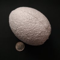 Яйцо из пенопласта 9*6 см, 1 шт
