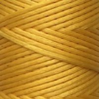 Вощеные нитки Dafna, 1 мм, цвет: 1627 желтый, 100 м