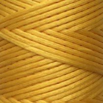 Вощеные нитки Dafna, 1 мм, цвет: 1627 желтый, 100 м