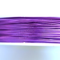 Проволока для бисероплетения 0,5 мм/40 м, фиолетовая