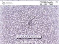 Бисер Чехия, огоньки пастельных тонов, фиолетовый, 78221