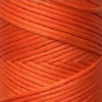 Вощеные нитки Dafna, 1 мм, цвет: 3040 оранжевый, 100 м