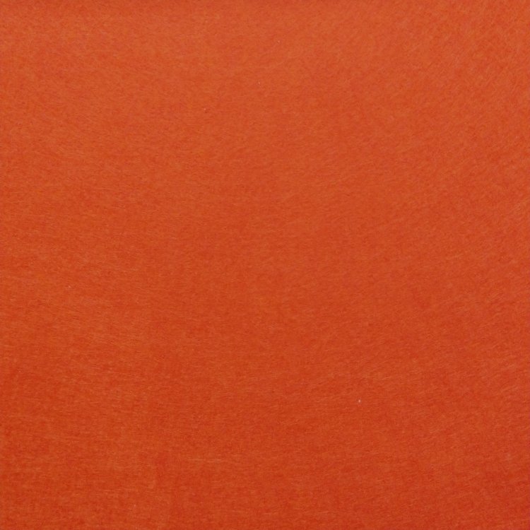 Фетр для рукоделия, жесткий, 1 мм, 20*30 см, темно оранжевый