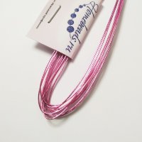 Проволока для цветов из капрона, 23 (0,6 мм), цвет: розовый