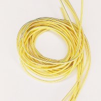 Канитель мягкая, цвет: золото класика, 1.0 мм, 5г