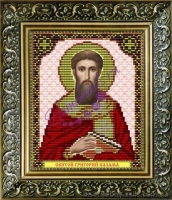 Рисунок на ткани Св.Григорий Палама 13,5х17 см
