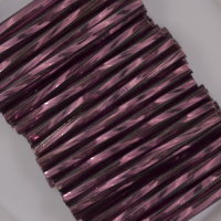Стеклярус 27060tw, фиолетовый, 30 мм