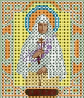 "Святая мученица Елизавета" схема для вышивания бисером GLURIYA