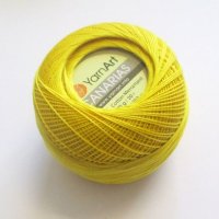 Пряжа YARNART Canarias, цвет: 6347 желтый