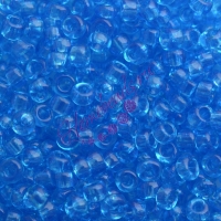 Бисер Glace (А-03), прозрачный, синий