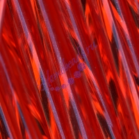 Стеклярус 97070-2, красный, 35 мм