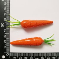 Морковь мини, 5,5 см, 2 шт