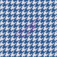 Ткани для пэчворка "PEPPY", БС-31, гусиная лапка, ярко-синий, 50*55 см