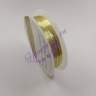 Ювелирная медная проволока для рукоделия, 0.3 мм, 15 метров, цвет: светлое золото