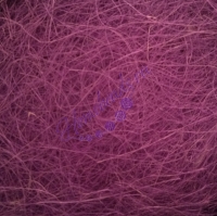 Сизалевое волокно, фиолетовый, 100 г.