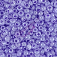 Бисер Glace (ААА-146), непрозрачный жемчужный, фиолетовый