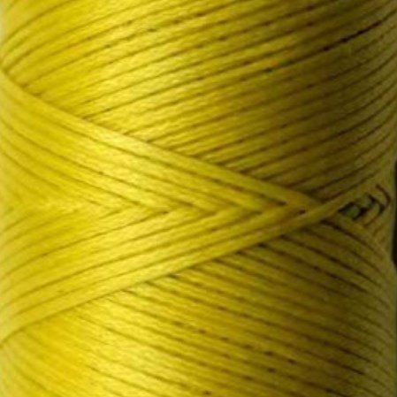 Вощеные нитки Dafna, 1 мм, цвет: 994 жёлтый, 100 м