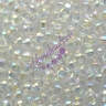 Бисер Toho TR-11-161, прозрачный радужный кристалл