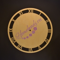 Часы с римскими цифрами, диаметр 30 см, 3 мм