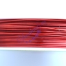Проволока для бисероплетения 0,5 мм/20 м, красная