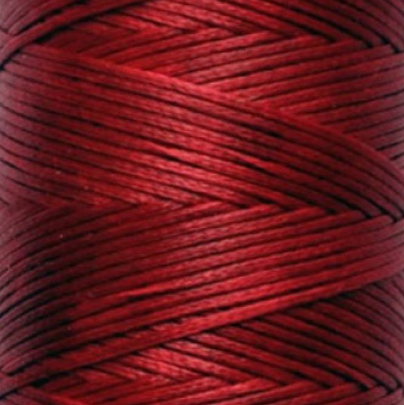 Вощеные нитки Dafna, 1 мм, цвет: 1247 темно-красный, 100 м