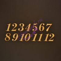 Набор цифр для часов, арт. 01030053, высота 3 см.