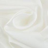 Ткань для батика Satin, 74 см х 74 см, 100% шелк, белый