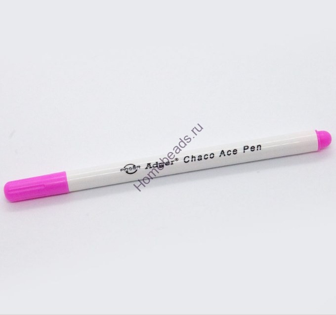 Исчезающий маркер по ткани (розовый), Adger Chako Ace Pen