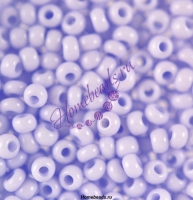 Бисер Чехия, керамика пастельных тонов, фиолетовый, 03131