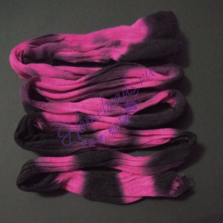 Многоцветный капрон для цветов, цвет: фиолетовый, черный