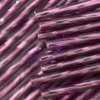 Стеклярус 27060-2, фиолетовый, 35 мм